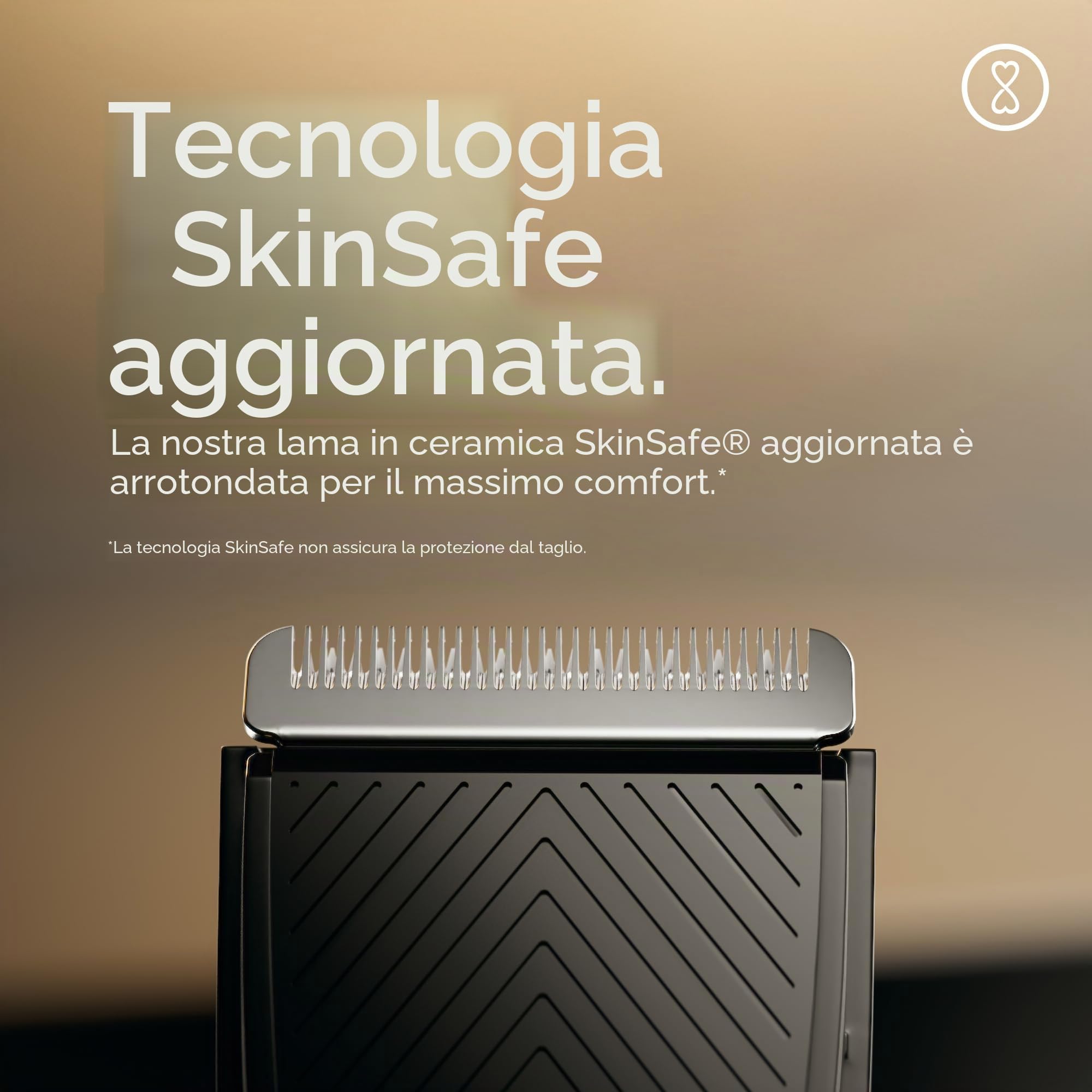 MANSCAPED® The Lawn Mower® 4.0 PRO - Rifinitore per peli del corpo e dell'inguine, lama per rifinitore SkinSafe® aggiornata, impermeabile, USB-C, ricarica wireless, rasoio da uomo, blocco da viaggio