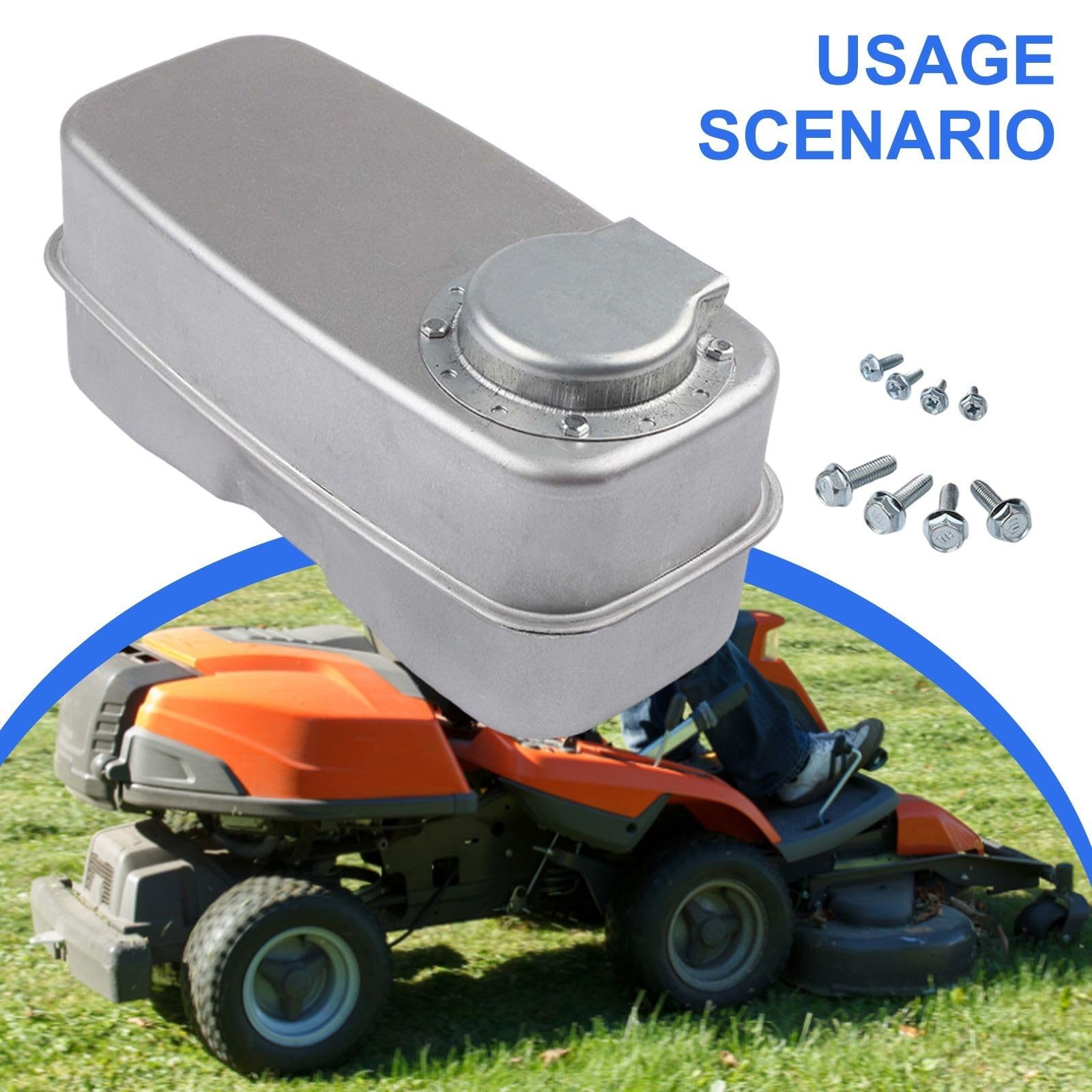 Minhe Silenziatore 751-0616B di ricambio per tosaerba Craftsman 951-0616B 751-0616 951-0616