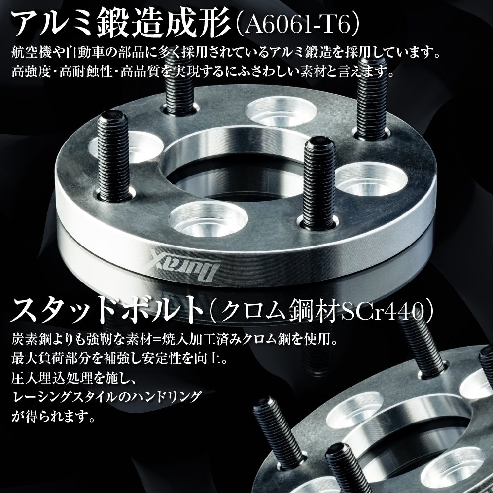 Amazon.co.jp: SEIKOH ワイドトレッドスペーサー 2枚組 PCD100 4H P1