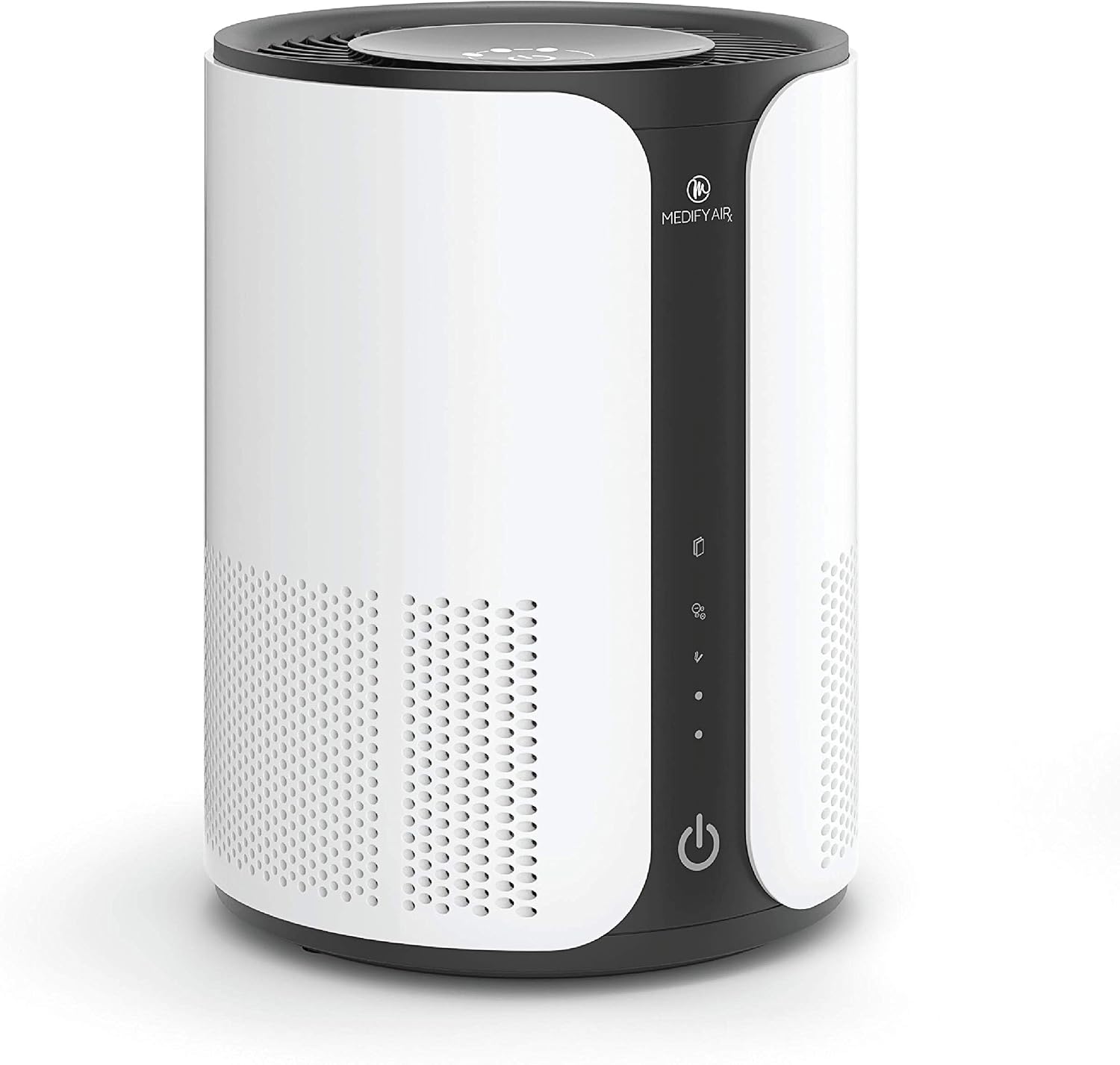 Medify Air MA-18 Air Purifier with H13 True HEPA Filter | 330 sq ft Coverage | for Allergens, Wildfire Smoke, Dust, Odors, Pollen, Pet Dander | Quiet 99.7% Removal to 0.1 Microns | White, 1-Pack