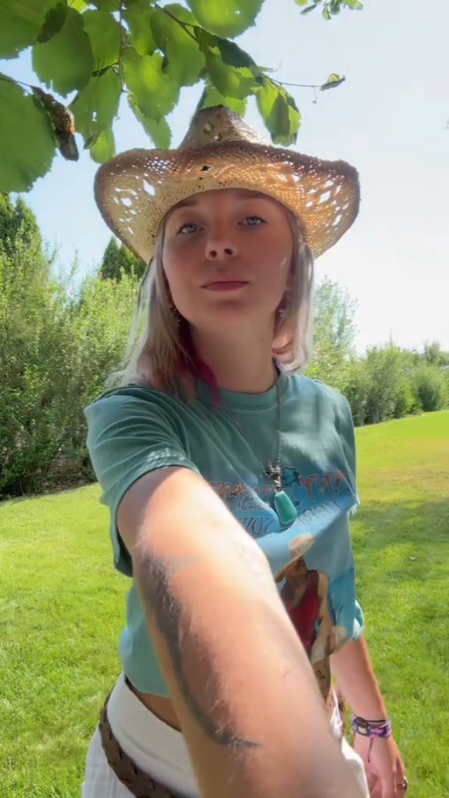 Amazon.com: Straw Cowboy Hat Western Cowgirl Hat with Four  display picture 2