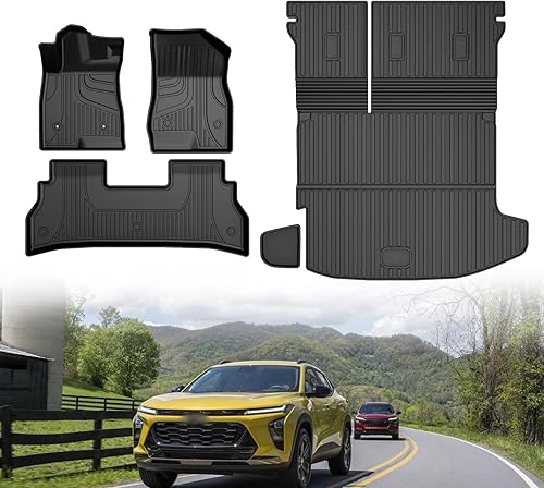 Miniatura 10 de Alfombrillas Trax originales 2024 2025 para modelos ChevroletChevy Trax LS1RSLT2RSACTIV  TTX LIGHTING Floor Liners Custom Fit 2024 2025 Chevy Trax 1
