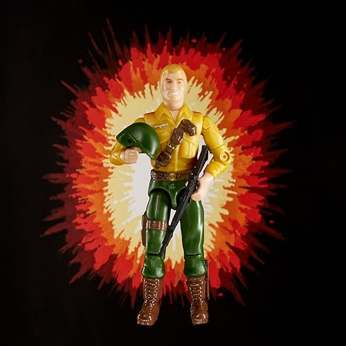 Miniatura 4 de G.I. Joe Retro Collection - Figura de acción Duke vs Cobra Commander con junta tórica, paquete de 2