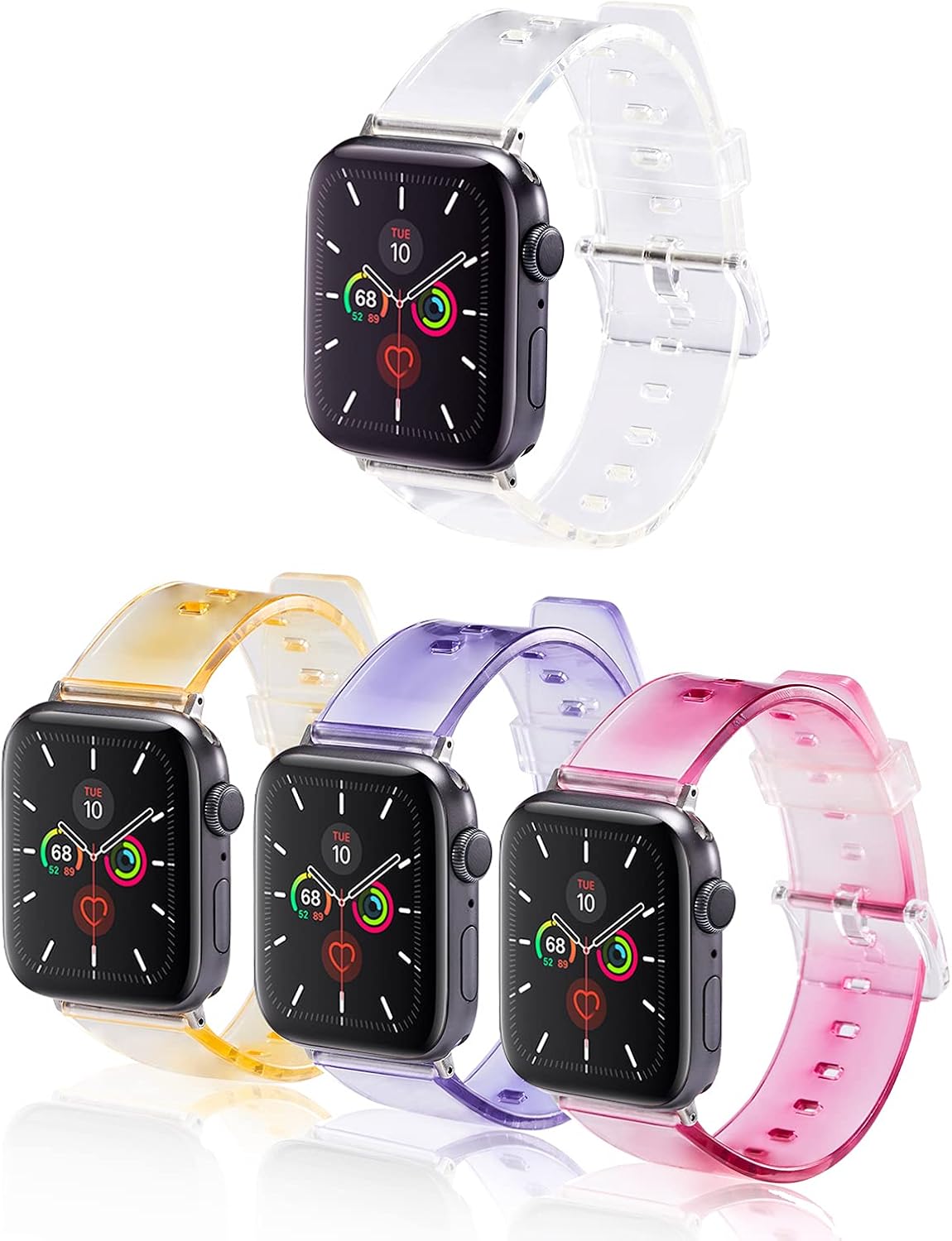 3 Pack Bands Compatible for Apple Watch Bands for Men