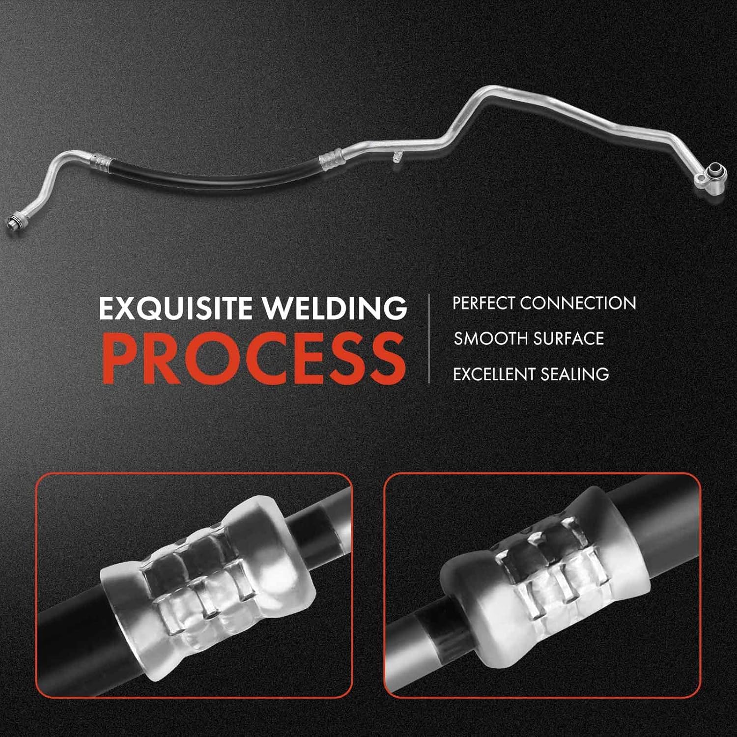 A-Premium A/C Suction Line Hose Assembly Compatible with Ram 1500 2014-2020 3.6L, 1500 Classic 2019-2020 3.6L, Compressor to Evap