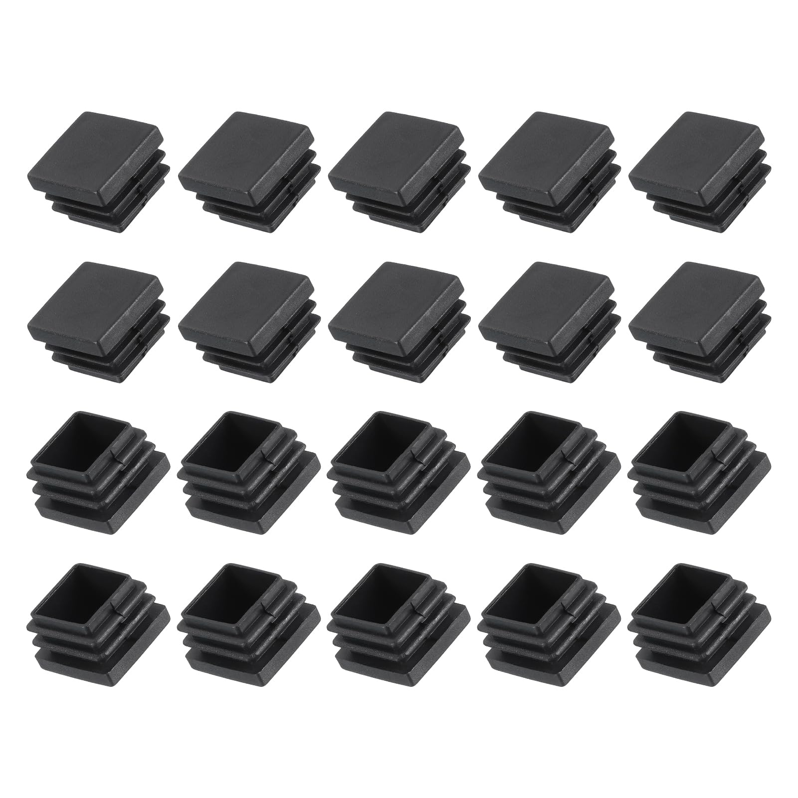 METALLIXITY Square Tube End Cap(25 x 25mm) 20Pcs