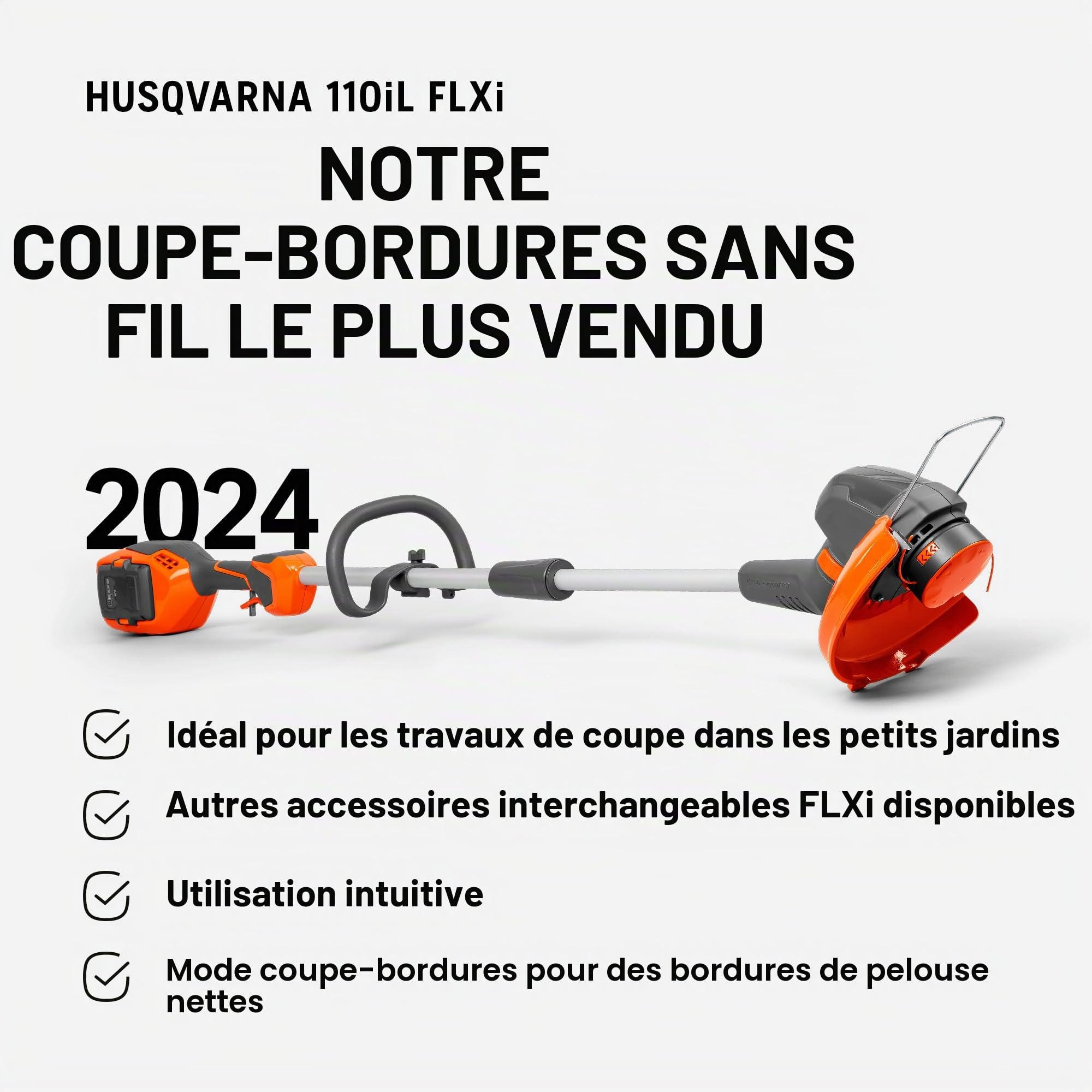 Husqvarna 110iL Coupe-Bordures sur Batterie 36V