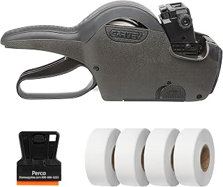 Garvey 22-6 One Line Price Marking Gun Kit: Includes Price Gun, 5,000 White Pricing Labels and Preloaded Inker