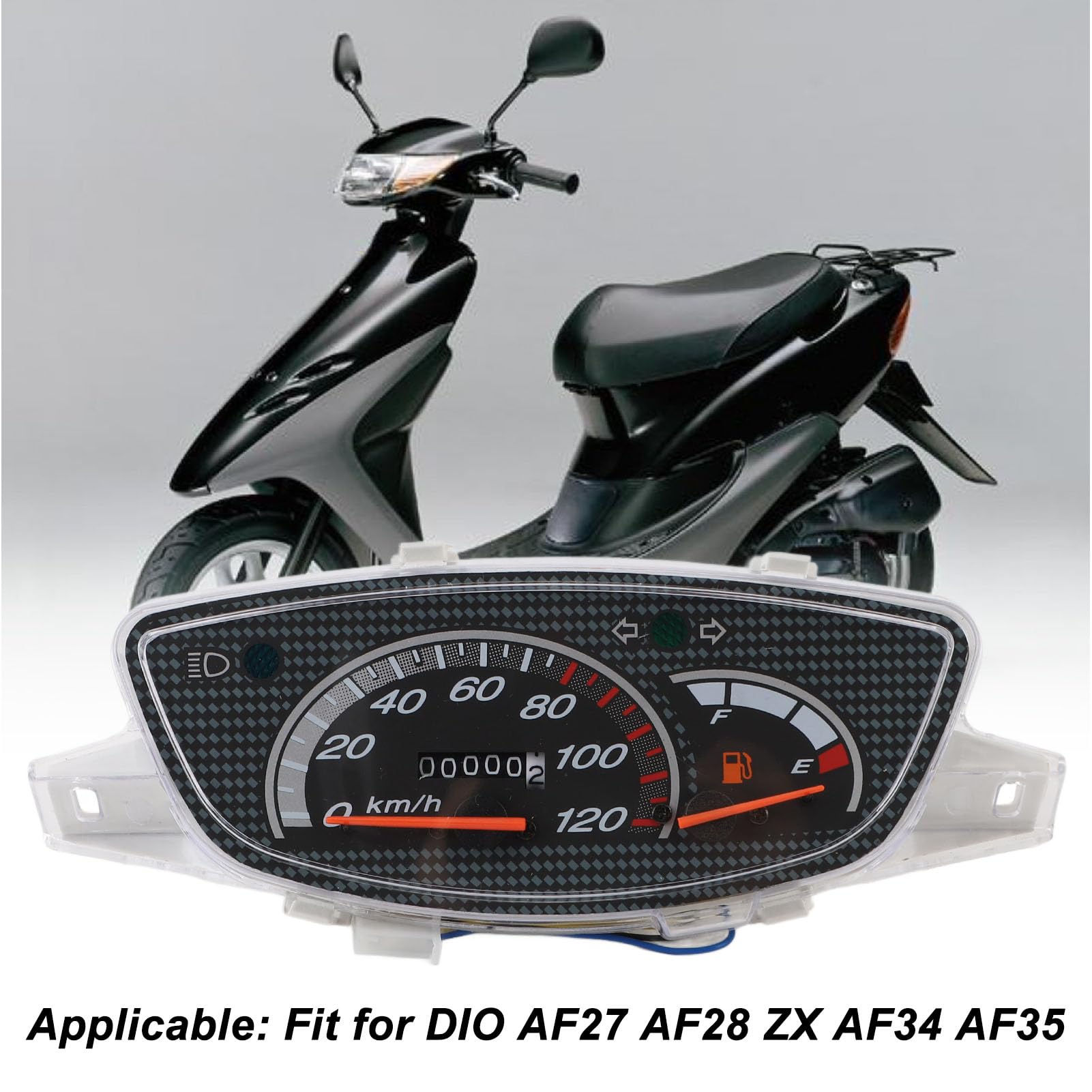 ◇スーパーディオ AF27/AF28 純正 メーター 未使用 (H0423A06) : AF28 