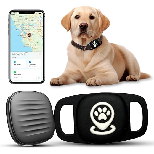 Personalized Smart Pet Tracker - Black