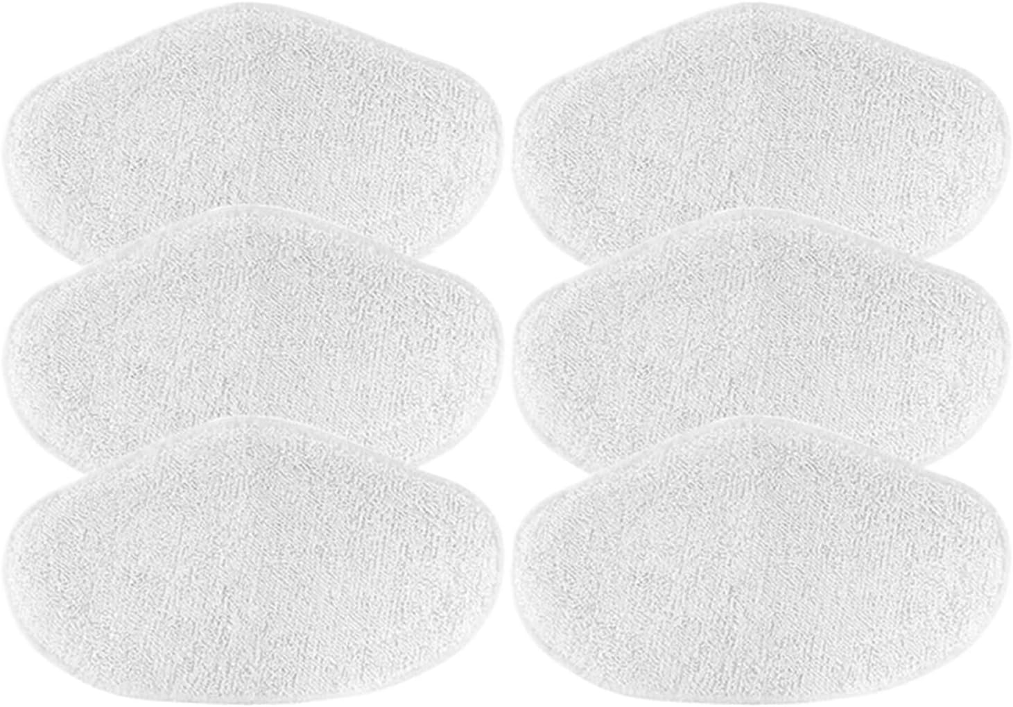 Steam Vacuum Cleaner Replacement Mop Rags Spare Parts Kit，Compatible For Polti，Compatible For Vaporetto，PAEU0332 Accessories Washable Mop Cloth(6pcs)