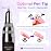 Makartt Nail Rhinestone Glue Gel, Upgrade Gel Nail Glue with Brush Pen Tip Super Strong Adhesive Precise for Nail Charms Crystals Rhinestone Beads Flower 3D Decorations 8ml*2