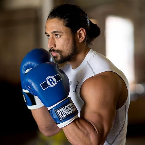 Miniatura 6 de Guantes de entrenamiento Ringside de estilo profesional, de gel, para practicar en saco de boxeo, kickboxing y Muay Thai