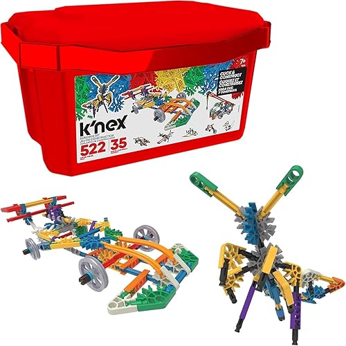 K'NEX - Click & Construct Value Building Set - 522 Piezas