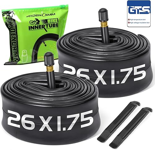 Juego de 2 cámaras para bicicleta de 12"/14"/16"/18"/ 20"/ 22"/24"/ 26"/27.5"/28"/29" x1.75/1.95/2.10/2.125 con 2 palancas para neumáticos, con