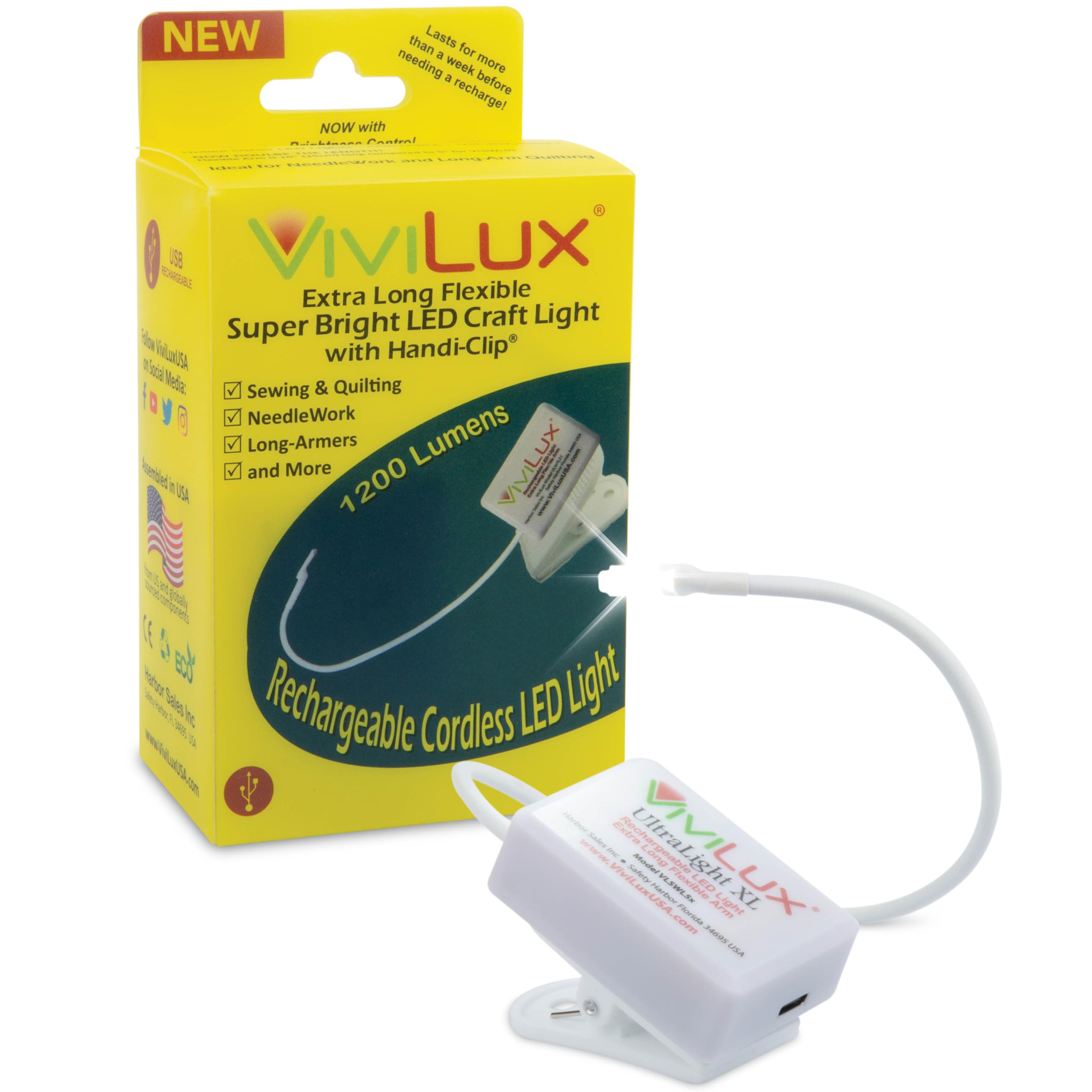 【新品未使用】VETRO No.19LED LIGHT EX Amazon.com: ViviLux Ultralight XL Extra Long Flexible LED Craft