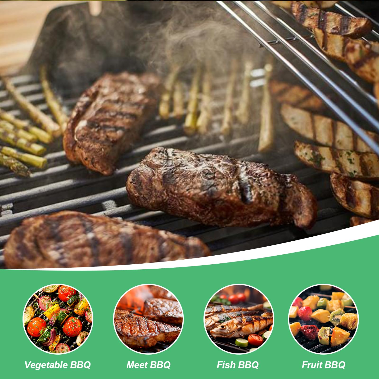 7637 Gusseisen Grillrost für Weber Spirit 200 Serie, Grillrost Ersatz für Spirit I & II 210 (Bedienknöpfe vorne) gekauft e210 e220 s210 s220 Gasgrills, 44,5CM Grillrost Gasgrills Ersatzteile Zubehör
