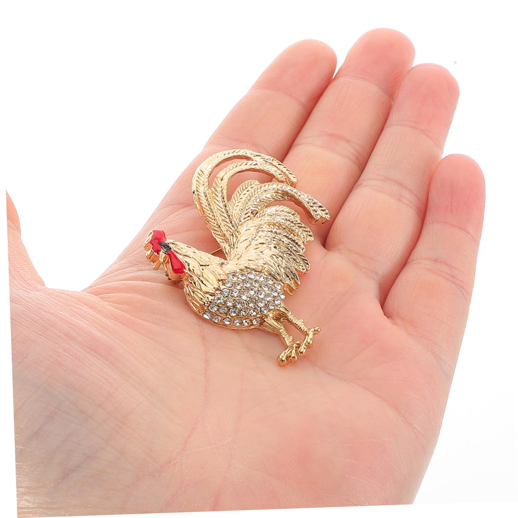 Broche con Forma de Goldendoodle, Adorno para Ropa de niña, Ropa de gallina para Mujer, decoración de Gallo, aleación