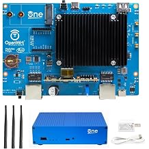 Banana Pi OpenWrt One Router Official OpenWrt Community Development Board, MT7981B Dual-Band Wi-Fi 6, 2.5GbE Port, M.2 NVMe Slot, 1GB RAM, Unbrickable Dual Flash, DIY IoT Gateway