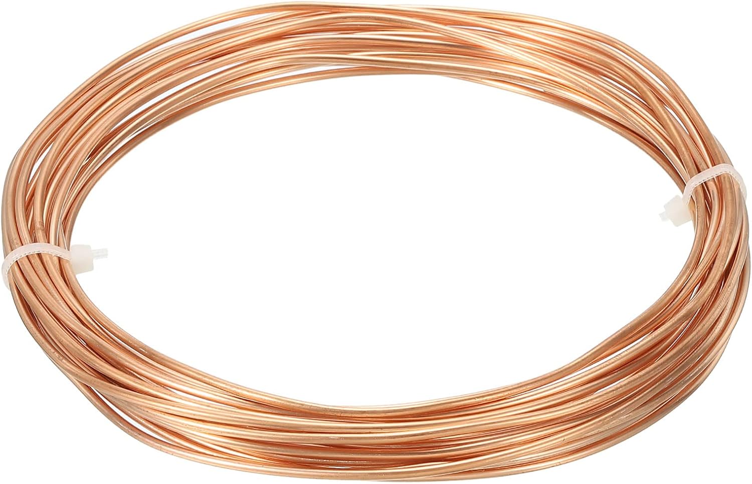 DMiotech 0.8mm x 1.8mm Long 6.0 M Refrigerator Copper Pipe Flexible Tubing for Compression, Air Conditioner Air Assist
