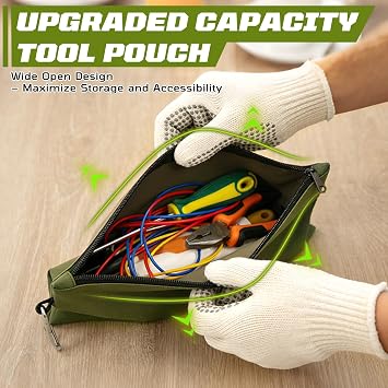 Tool Bag Zipper Pouch 3 Packs
