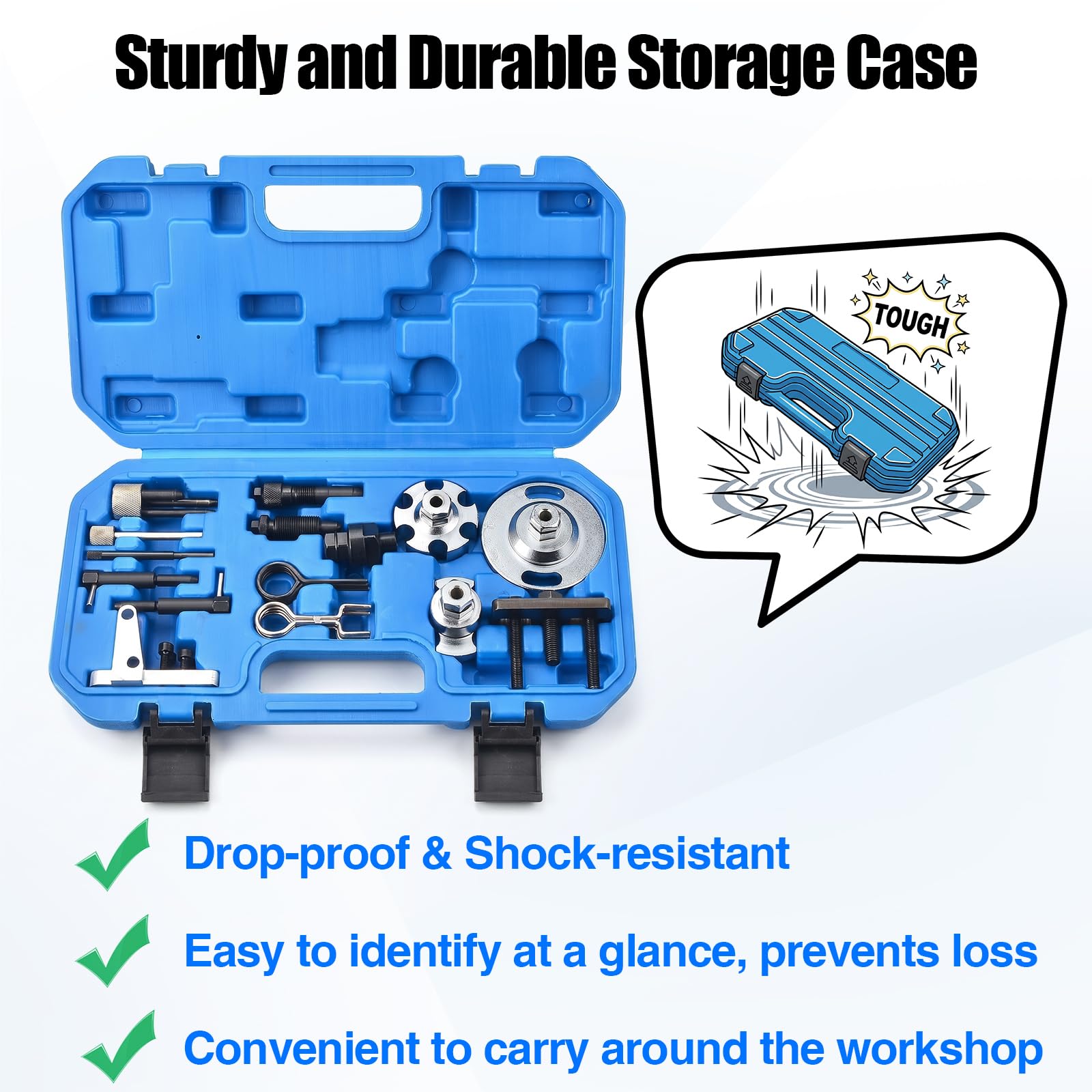 Kit d'outils de réglage du moteur VW - Qualité supérieure, durable
