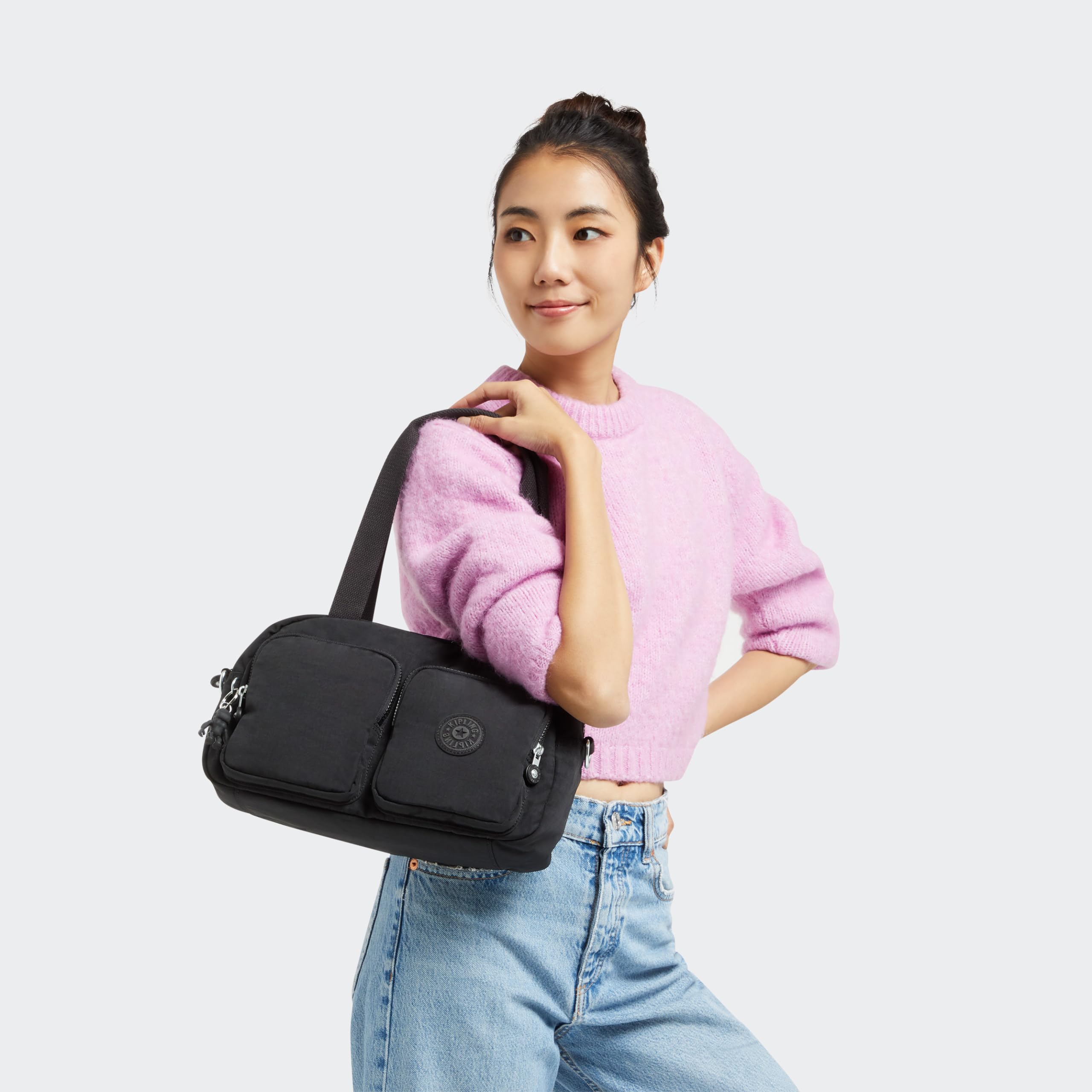 Kipling COOL DEFEA Borsa a tracolla media