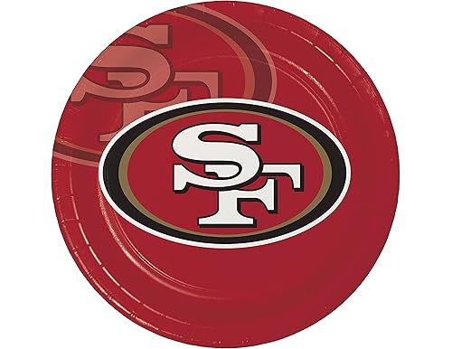 San Francisco 49ers Paper Plates: Elevate Your Tailgating Experience