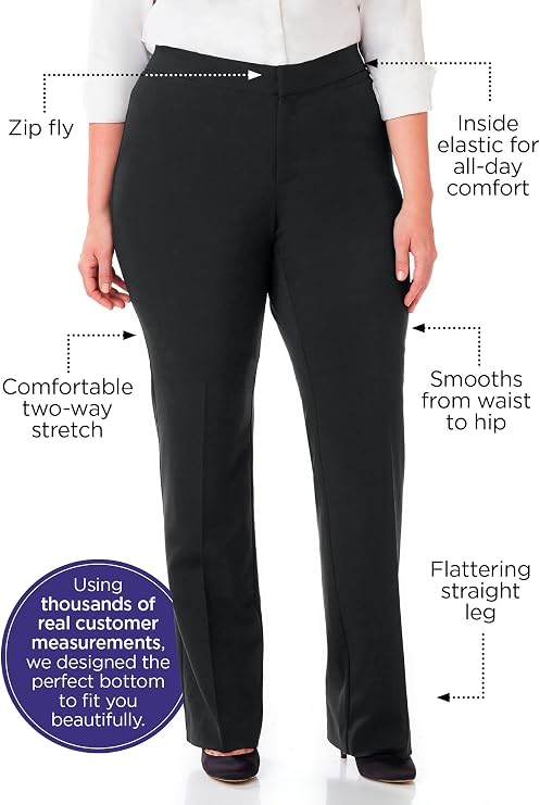 Catherines Right Fit Pant (Curvy)