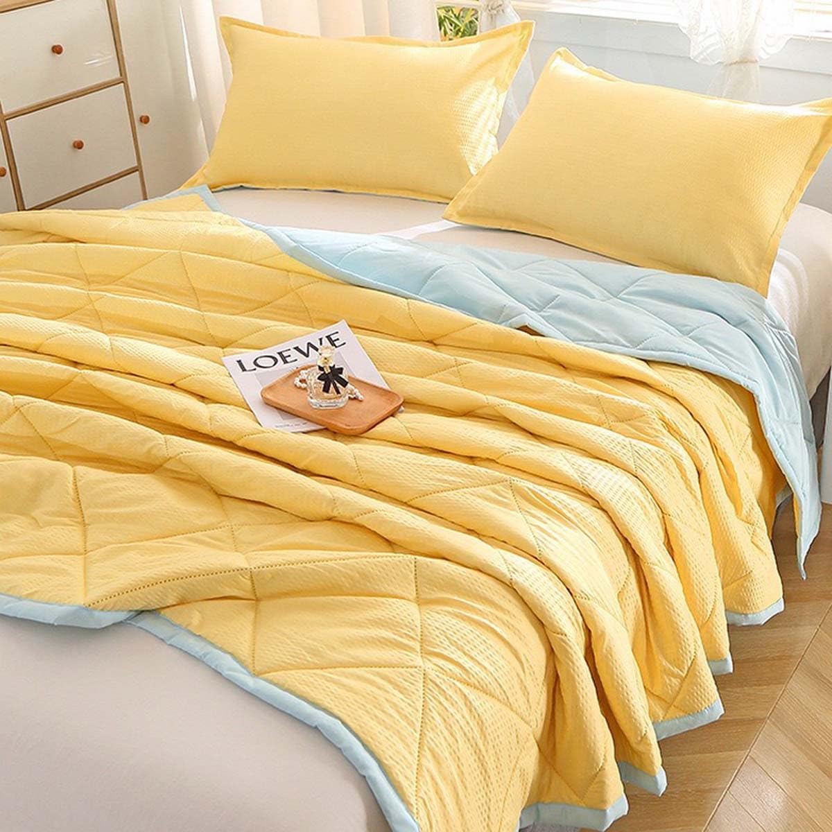 Amazon.com: Duvet Summer Quilted Bedspreads Double/King Size Coverlets Bed  Throws Soft Lightweight Duvet for Bedroom Decor Quilted Bedspread 180 *  200/200 * 230cm Bedding (Color : 24#, Size : 150 * 200cm) : Home u0026 Kitchen