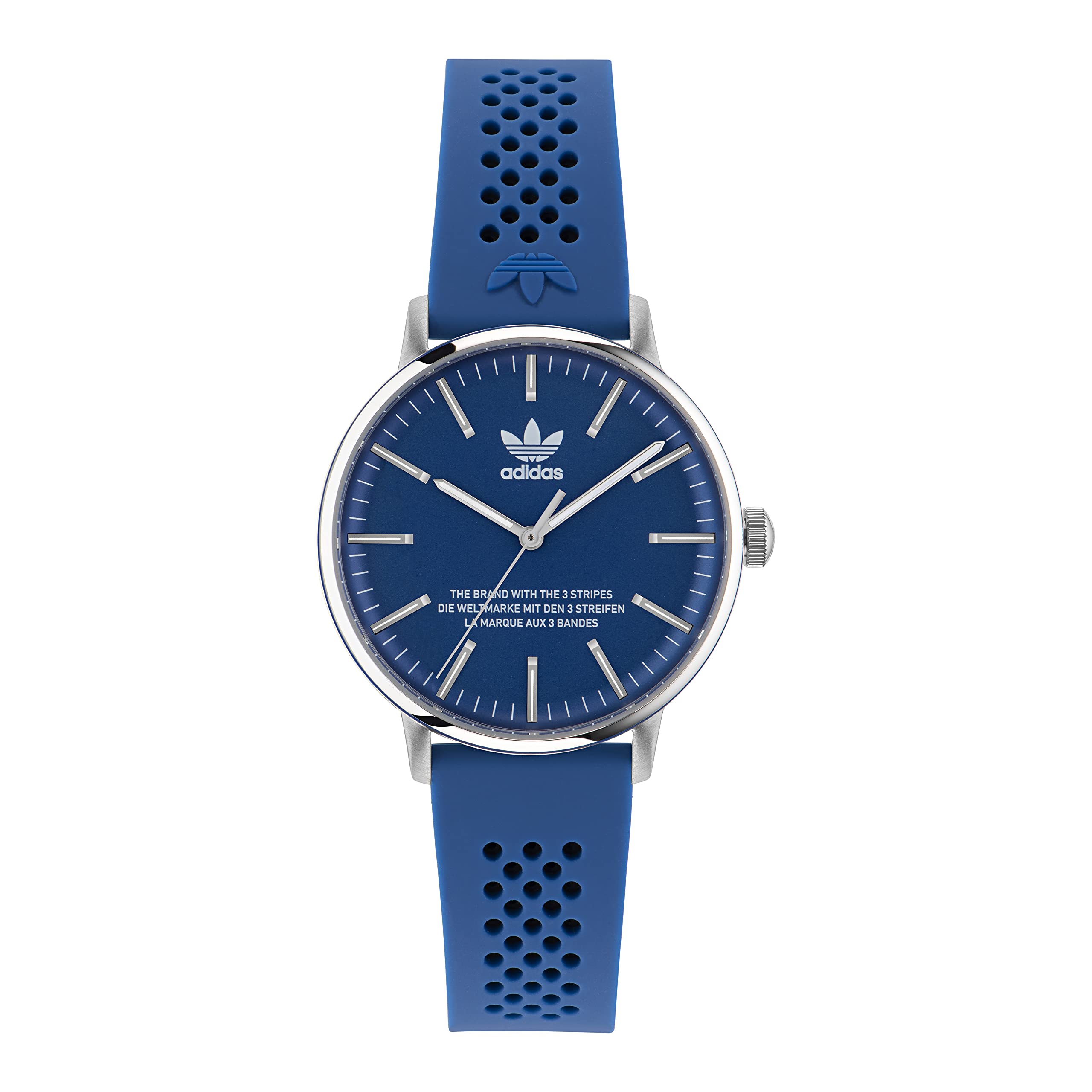 Adidas Blue Synthetic Sport Watch