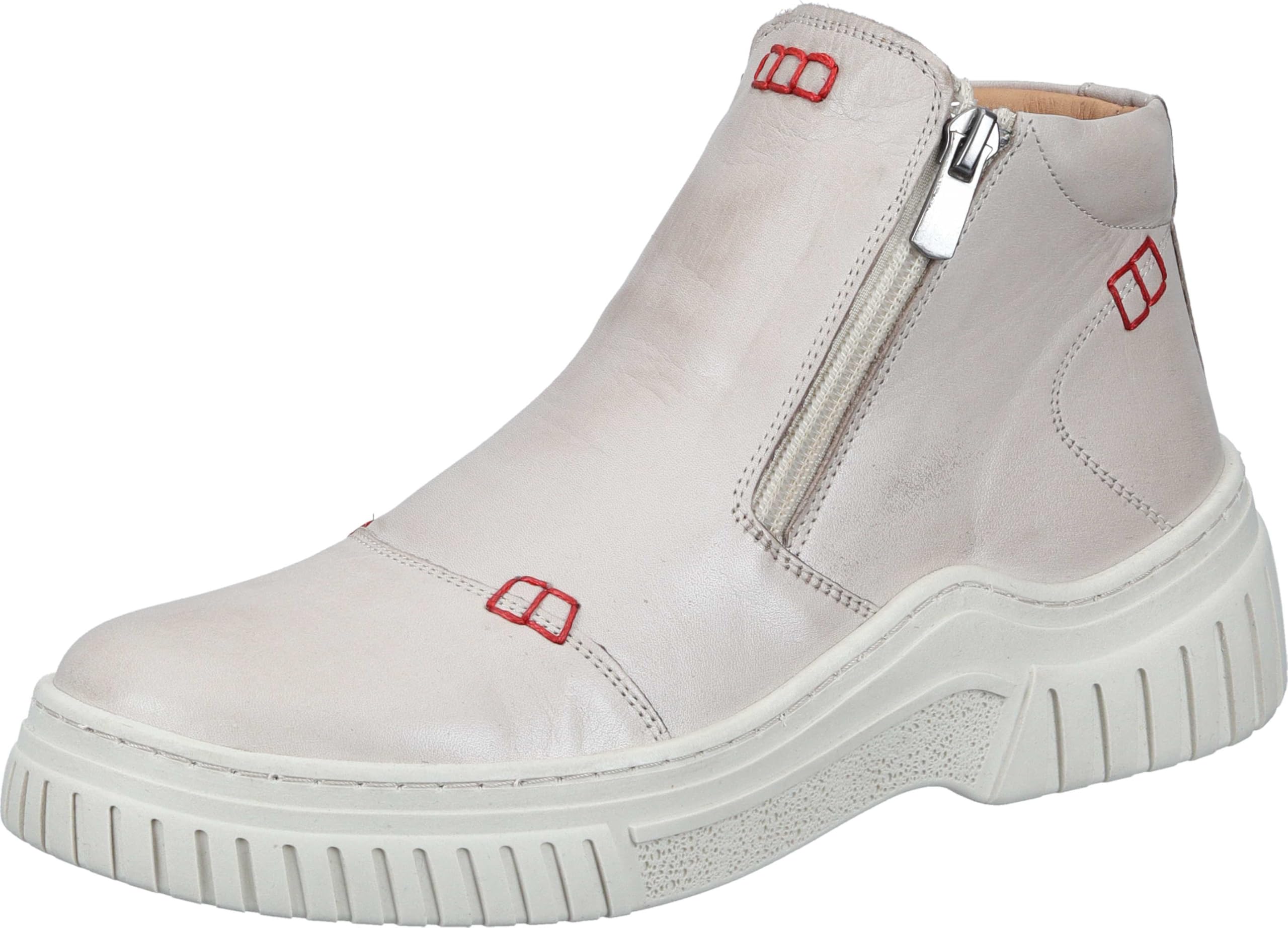 Manitu Damen Manitu-damen Stiefeletten Halblange Stiefel, Grau, 42 EU