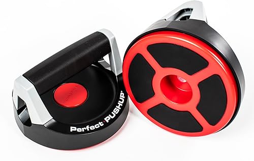 Miniatura 2 de Perfect Fitness Perfect Push Up - Asas de empuje giratorias, par, 6.75 x 6.75 x 4.75