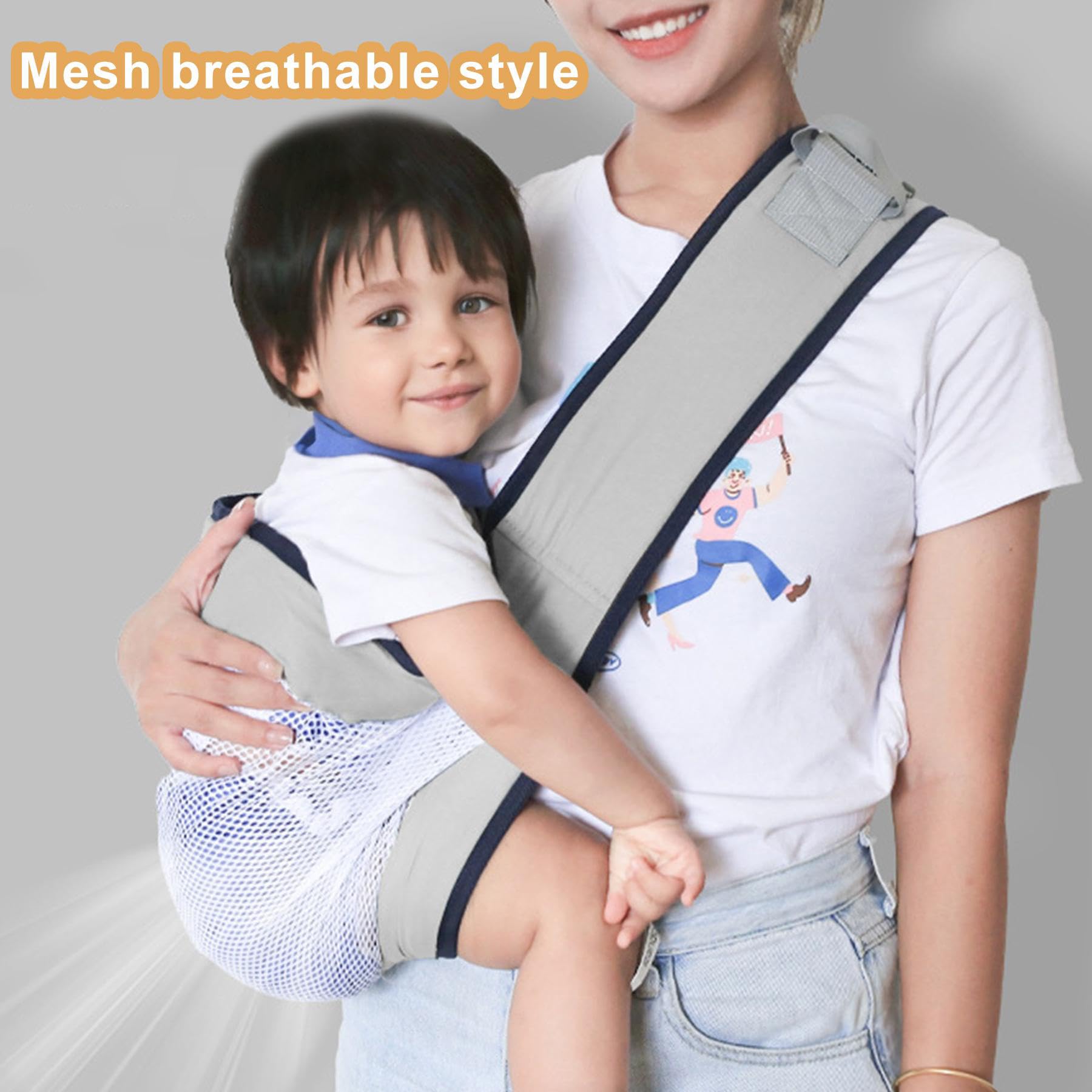 Portabebes Ajustable,Fular Portabebe,Portabebes Multifuncional，Bandolera Portabebe Ligero y Transpirable,Multifuncional Transpirable Canguro All,Kleinkinder bis 20kg
