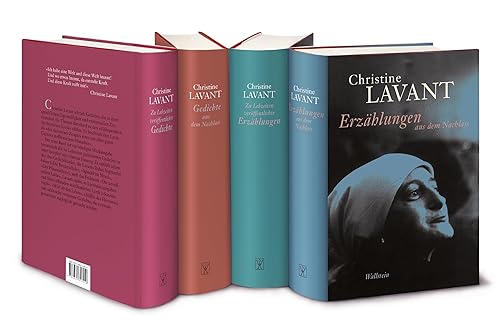 Werke: Zu Lebzeiten veröffentliche Erzählungen - Gedichte / Erzählugen - Gedichte aus dem Nachlass / im Schuber (Christine Lavant: Werke in vier Bänden)
