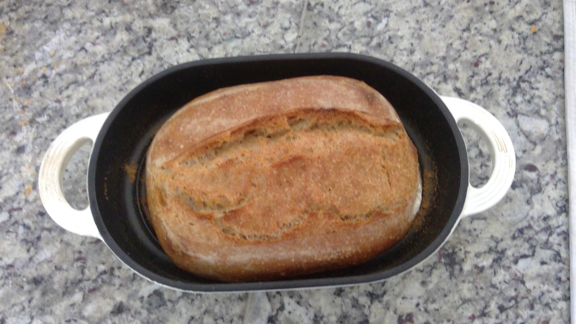 Customer photo of the Oval Bread Oven