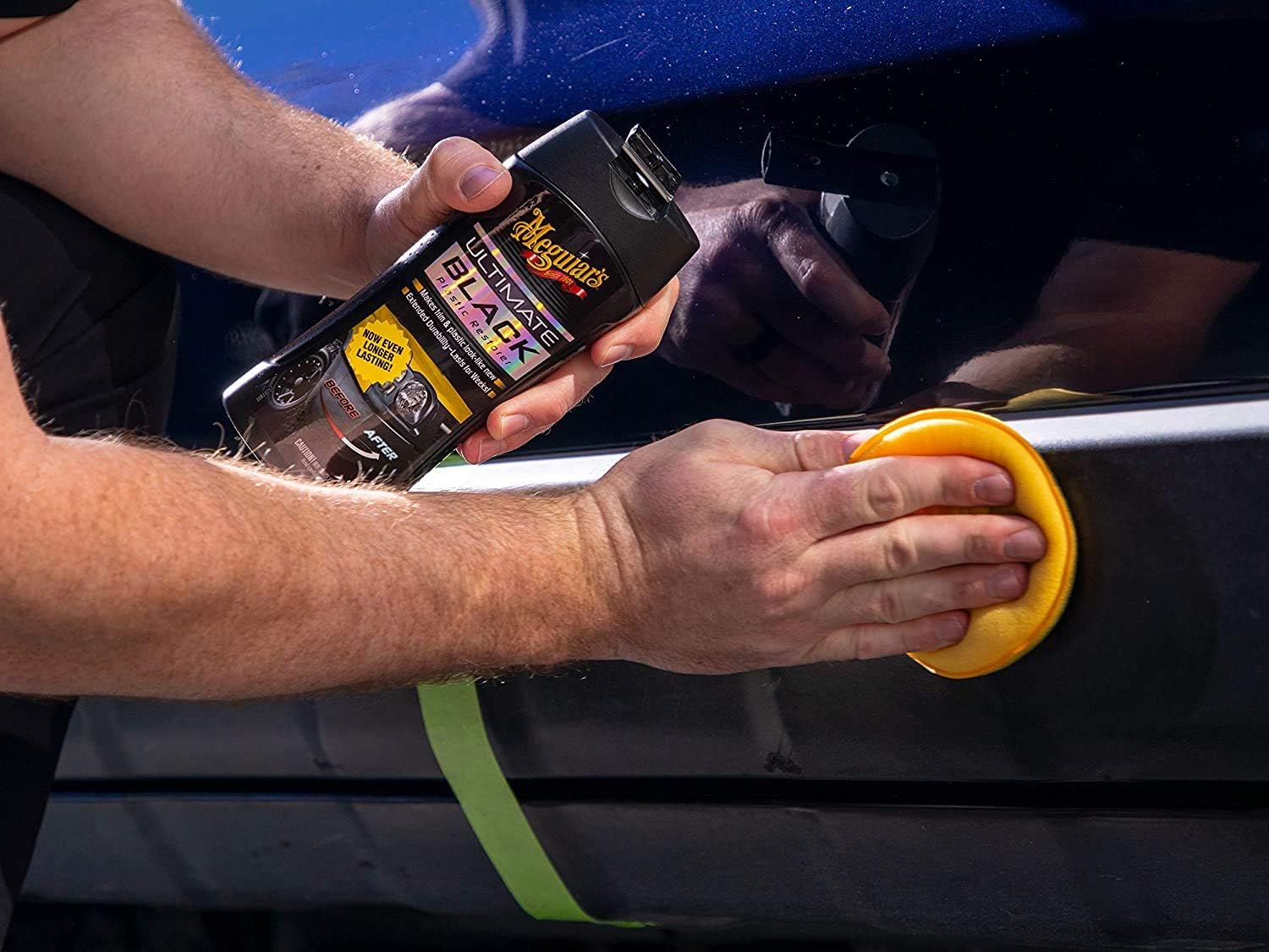 Meguiar's Ultimate Black Plastic Restorer for Plastic, Vinyl & Rubber Trim, 355mL - G15812C - Image 6