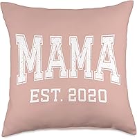 Vista 4 de Mama Est 2020 Custom Mom Personalized Mothers Day Customized Throw Pillow