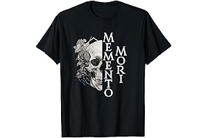 Memento Mori T-Shirt with Latin Phrase