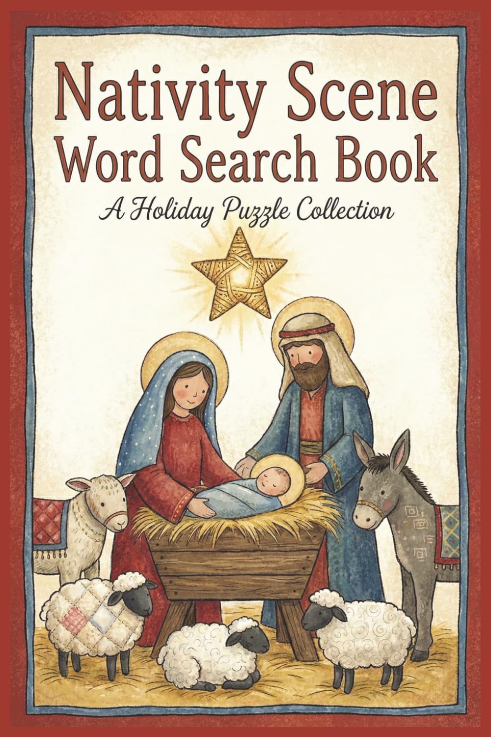 Christmas Nativity Word Search for Adults & Teens: 55 Holiday Puzzles with Biblical & Christmas-Themed Words (The Melibooks Word Search Collection)