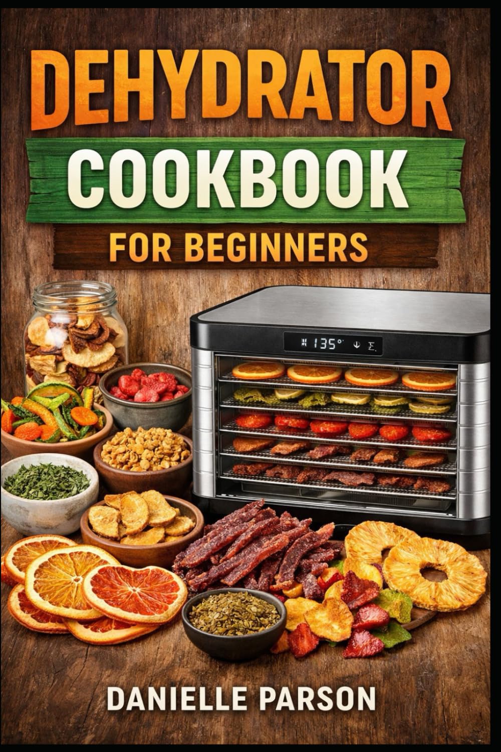 DEHYDRATOR COOKBOOK FOR BEGINNERS: A Complete Beginner’s Guide to Food Dehydration with Easy Recipes