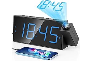 Digital Projection Alarm Clocks for Bedrooms