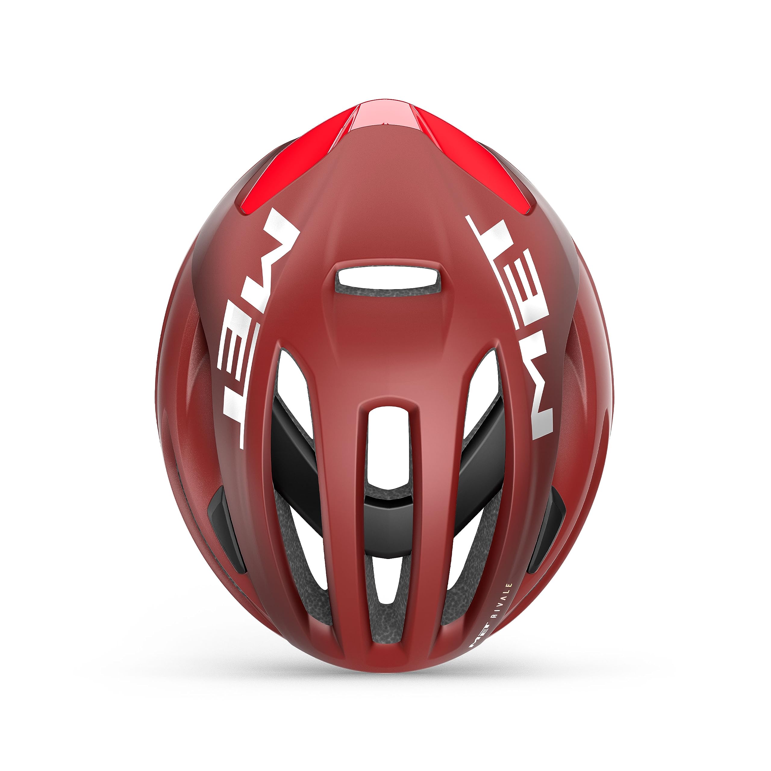 MET Rivale MIPS Road Cycling Helmet, Matt Red Dahlia, Size 52-56cm, Red Dahlia Matt - Image 4