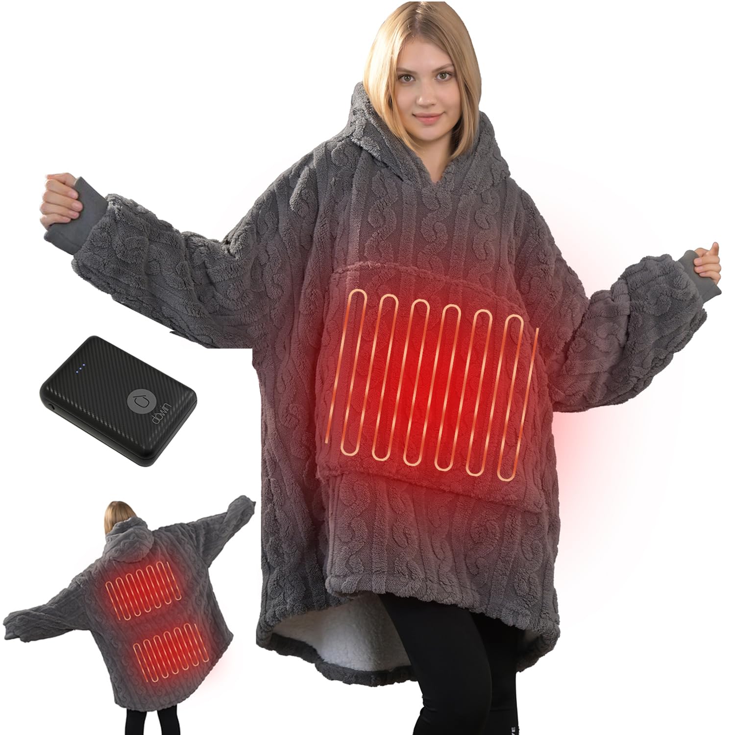Dowin Heated Wearable Blanket