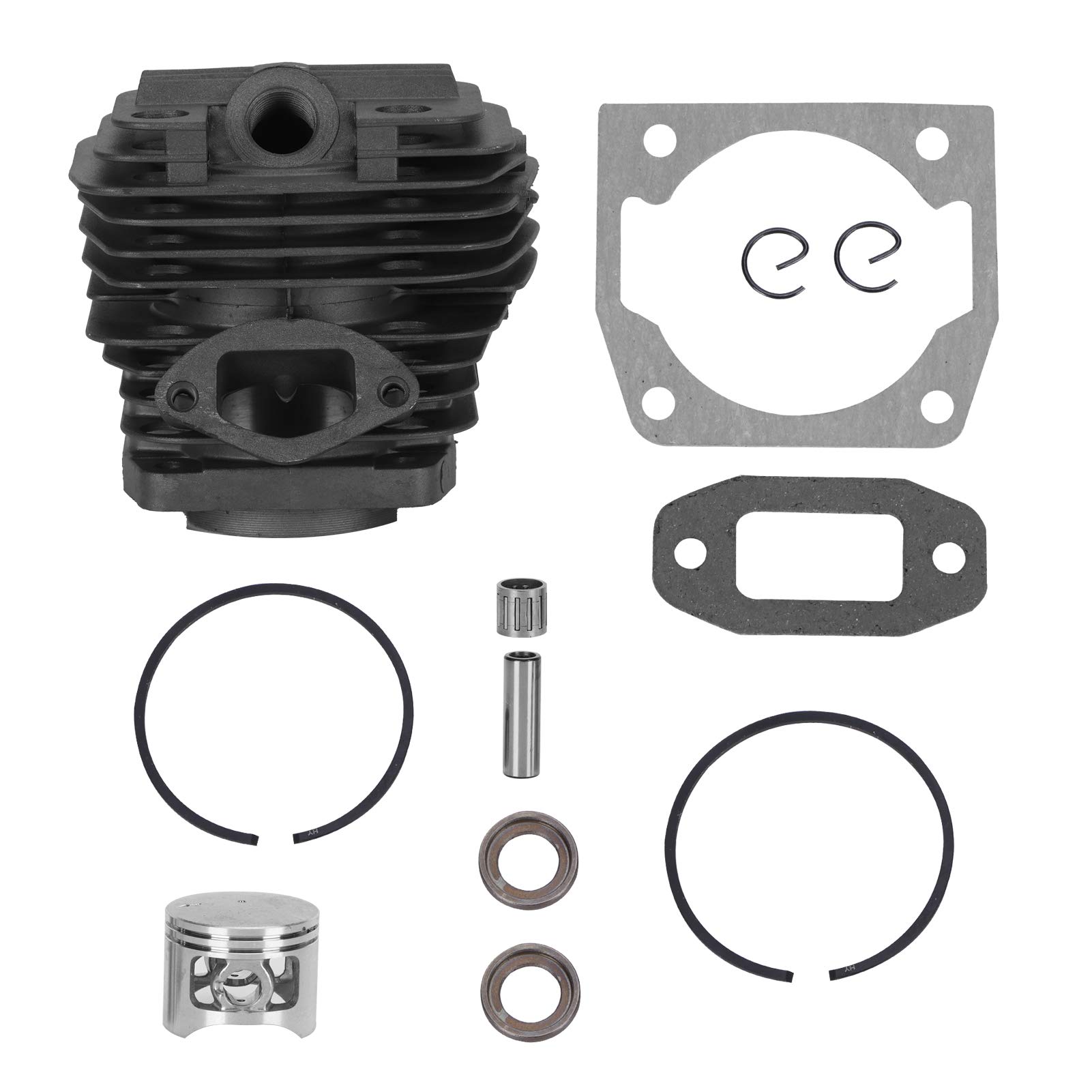 LAFGUR Kit de Bague, Kit de Piston Fabriqué avec Exquis, Facile à Installer Tronçonneuse Haute Dureté Durable pour l'Élevage d'Animaux pour