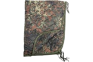 Mil-Tec Flecktarn Camo Poncho Liner: Versatile Outdoor Companion