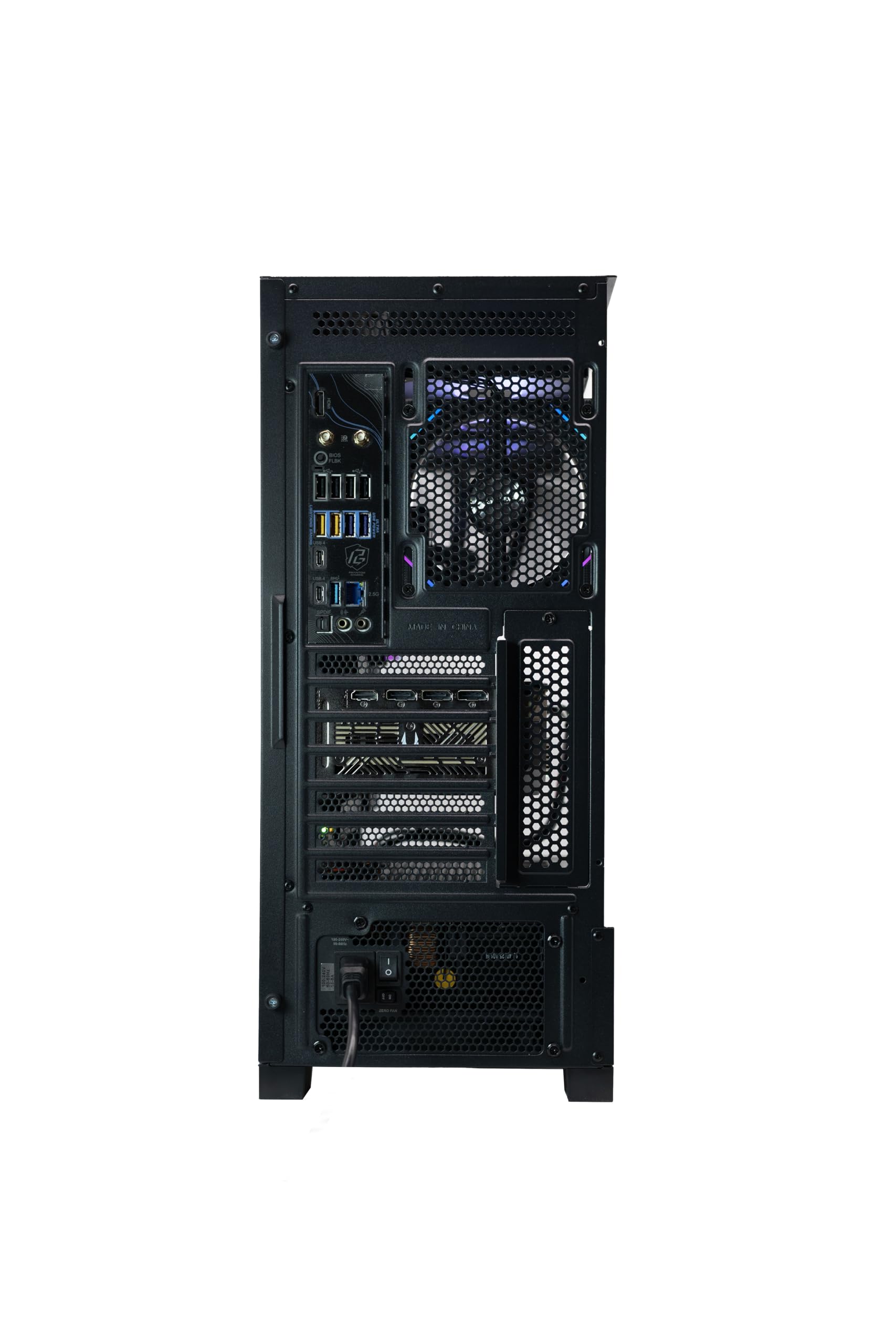 ZOTAC MEK AI-Enhanced Gaming PC Desktop Computer - NVIDIA GeForce RTX 5090, AMD Ryzen 7 9800X3D Up to 5.2GHz, 32GB DDR5 RGB, 2TB NVME M.2 SSD, 1300W 80+ Gold PSU, WiFi 7, Windows 11