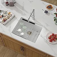 Vista 57 de 18 Granite Composite Bar Sink - Donsdey 18”×16” Undermount Granite Kitchen Sink Black Quartz Classic Composite Under Counter Single Bowl Bar Prep RV