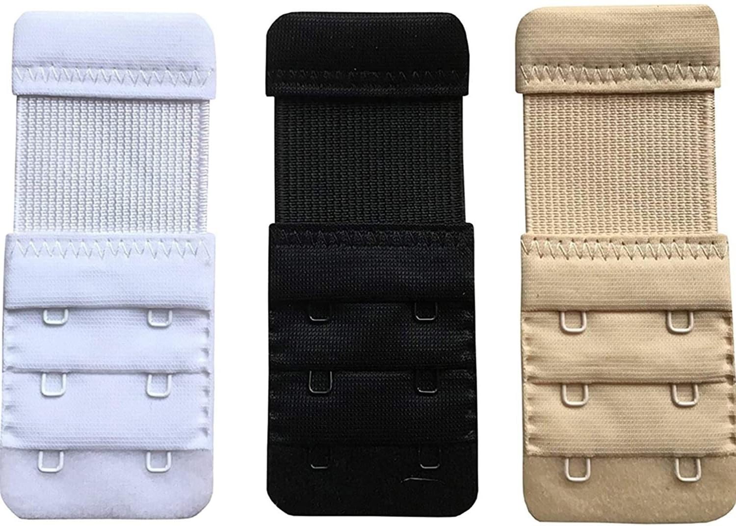 Bra Hook Extender-2 Hook 3 Eye & 3 Hook 3 Eye (with Extra Elastic) –Save Your Bra Increase Band Length_Bra Extensions Bra Extender Hook_Bra Hooks for Women_Bra Hook_Bra Hook Extender Combo-image-18