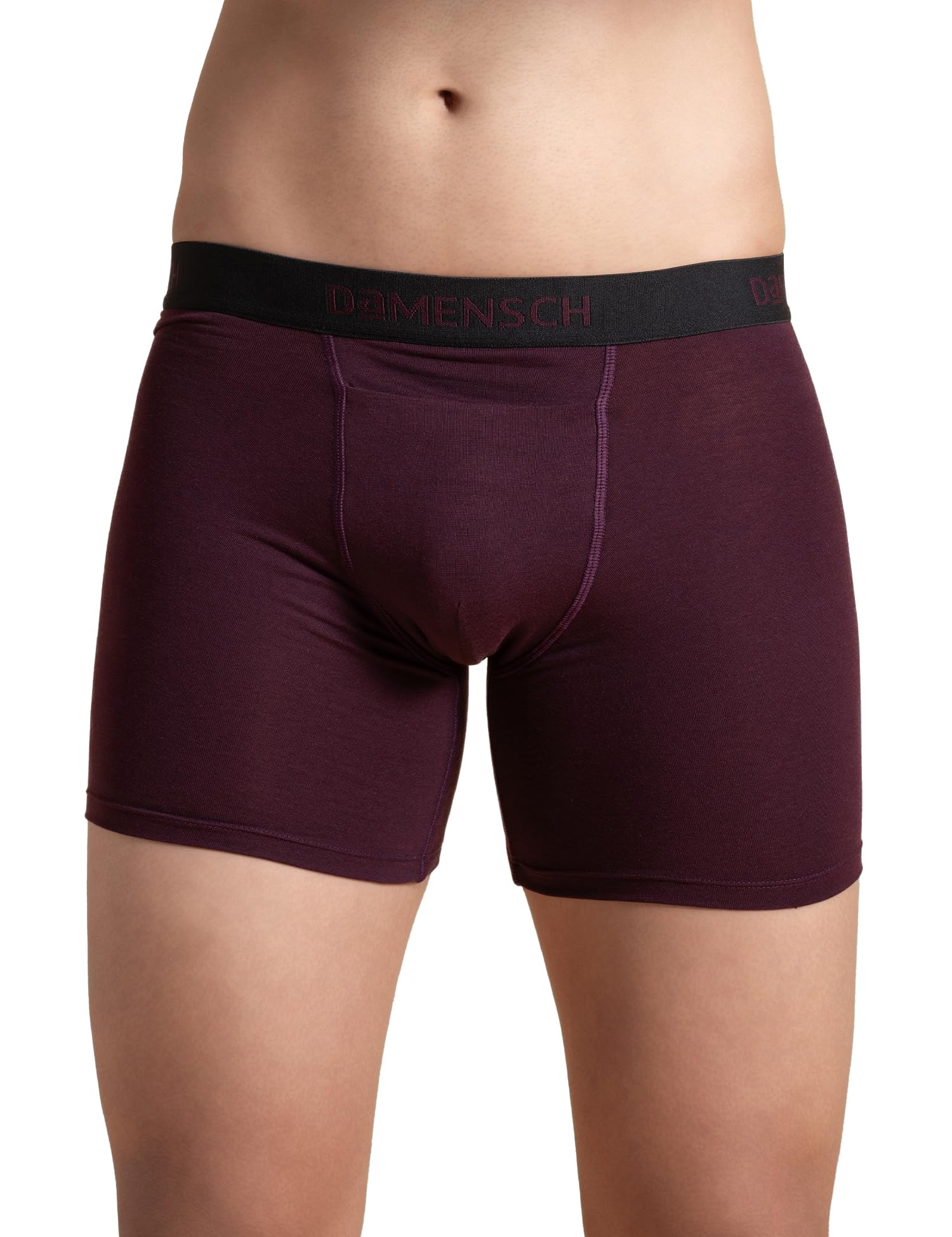 DAMENSCH Boxer da uomo, vestibilità regolare, in misto cotone, biancheria intima da uomo, pantaloncini da uomo